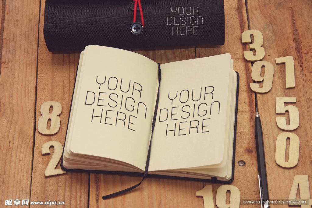 记事本页面内容显示效果样机