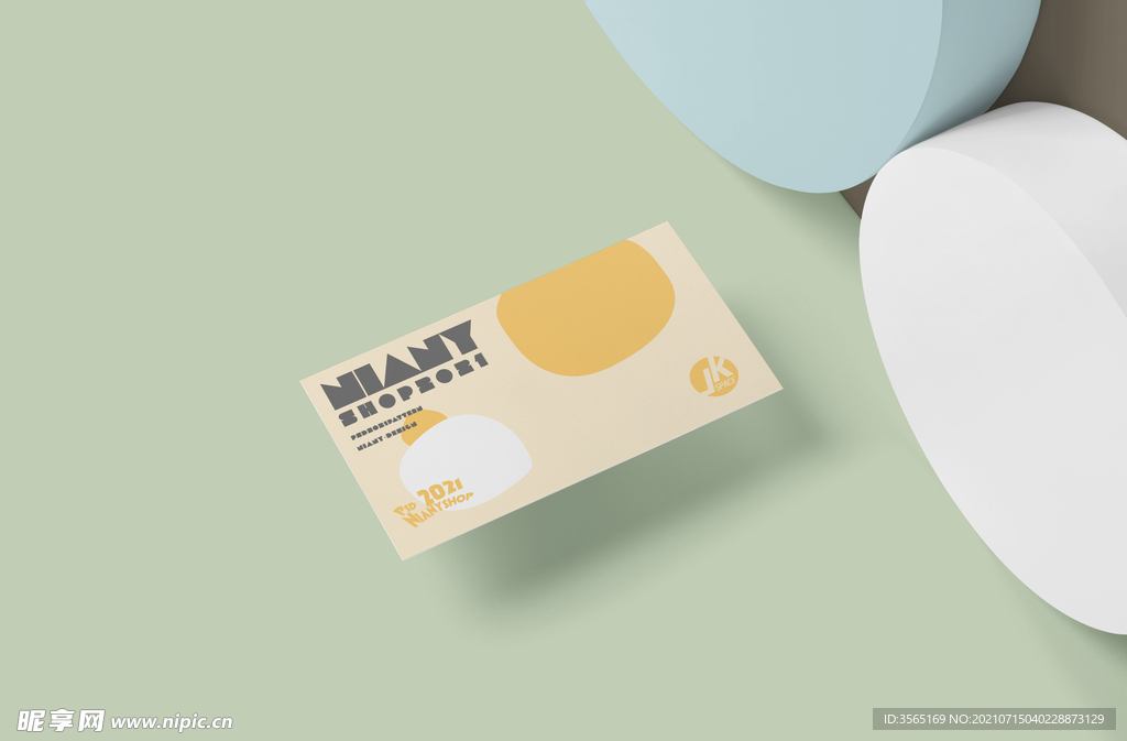 优质名片展示样机模板