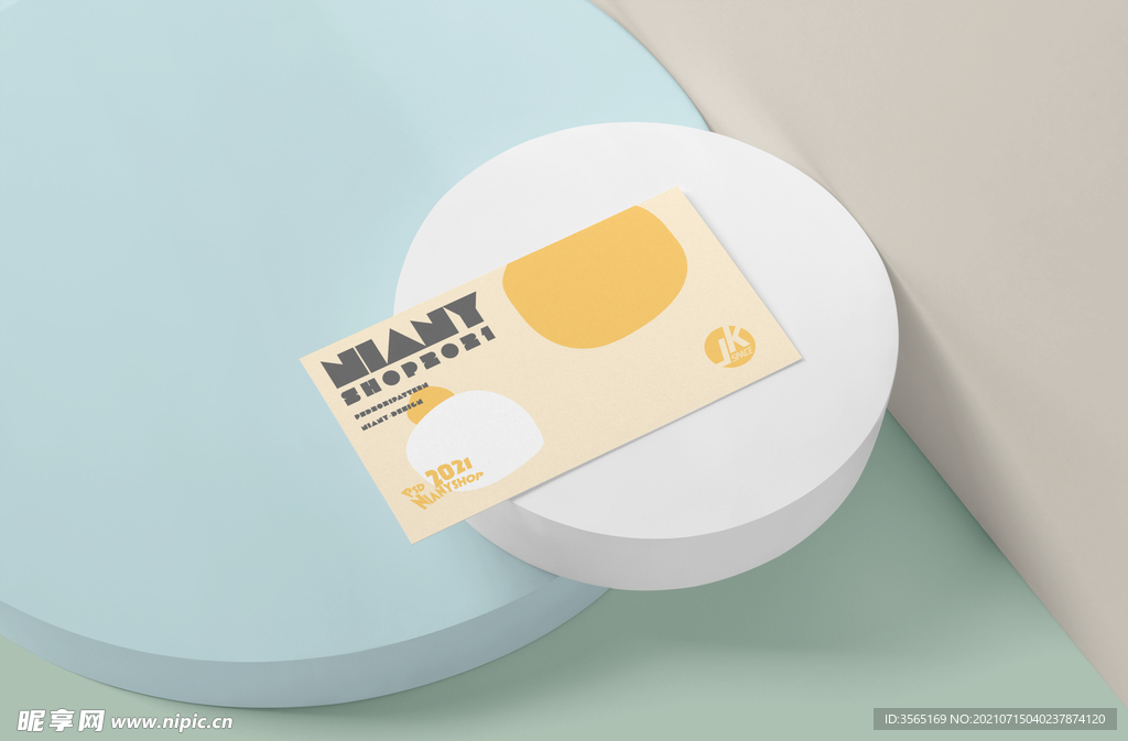 优质名片展示样机模板