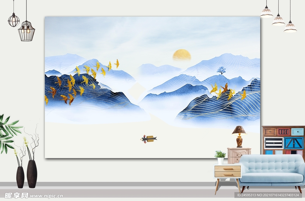 山水画 