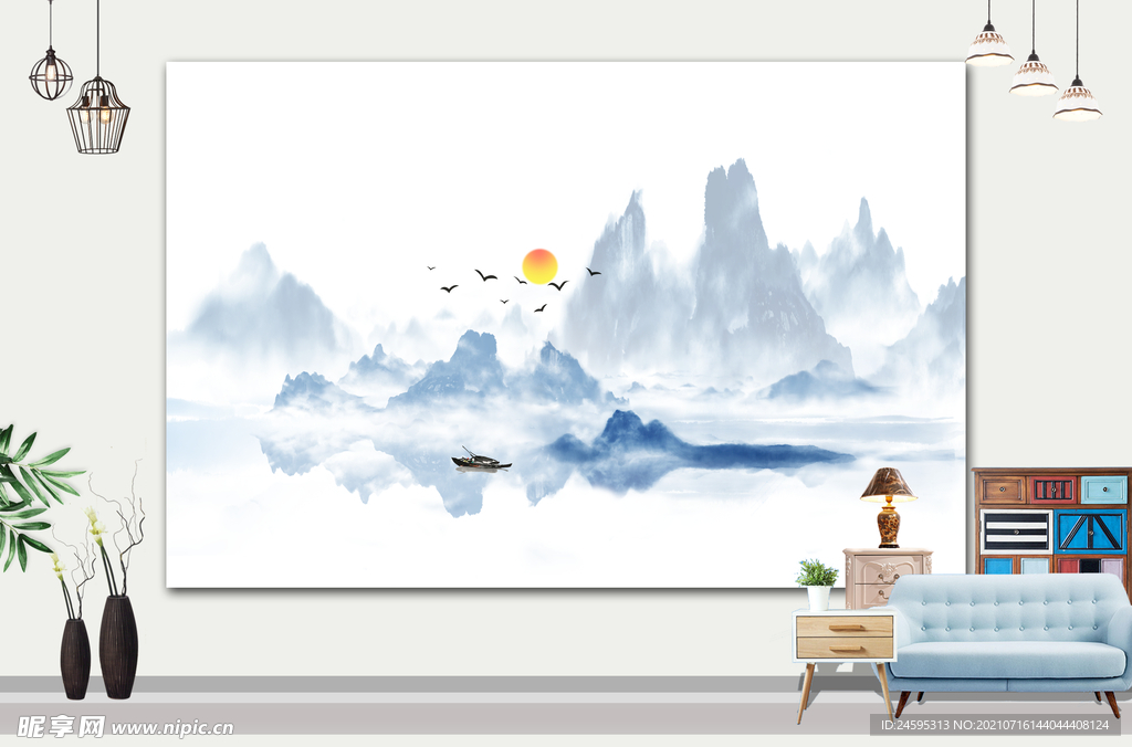 山水画 