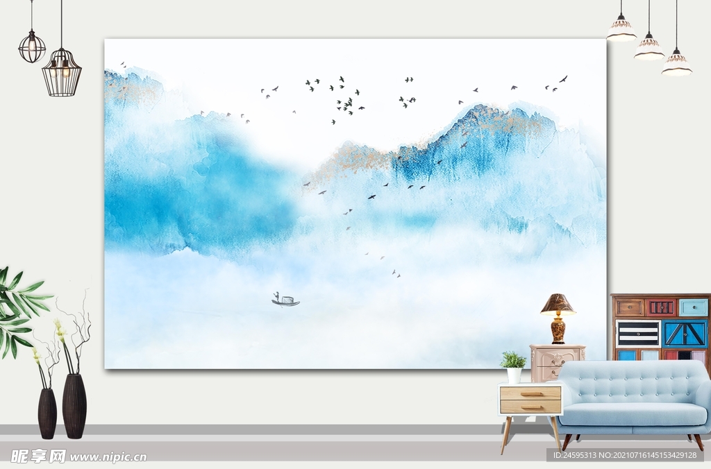 山水画 