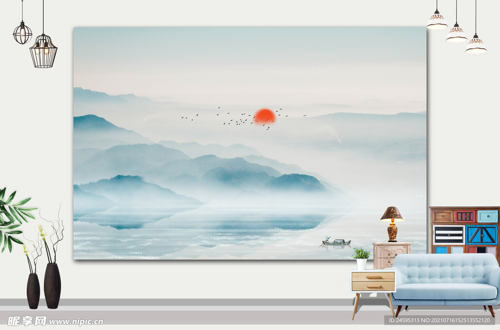 山水画 