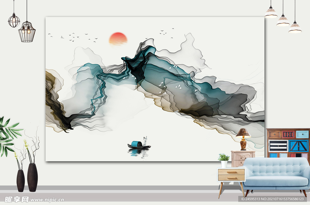 山水画