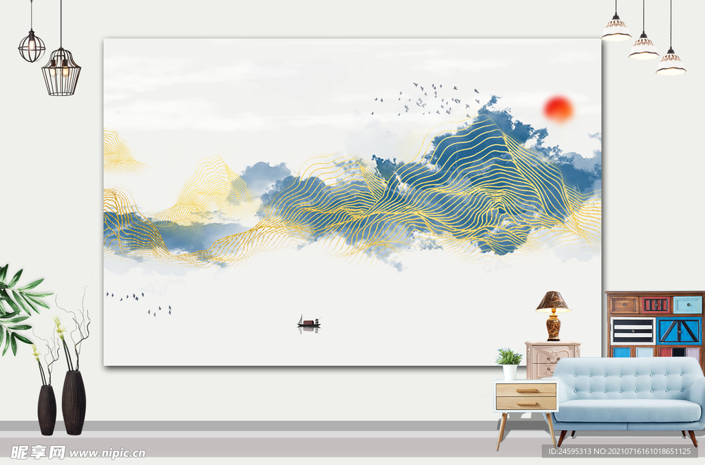 山水画
