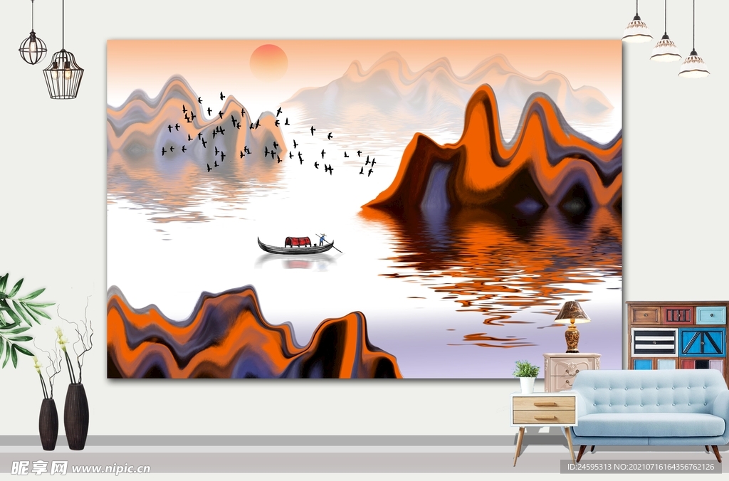 山水画