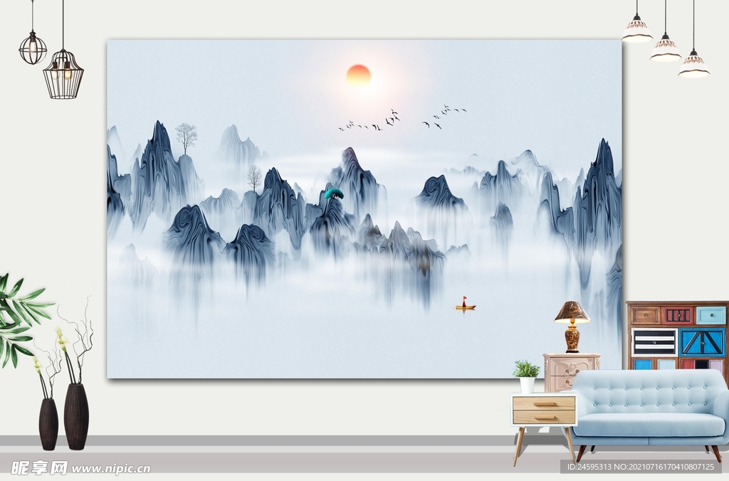 山水画 