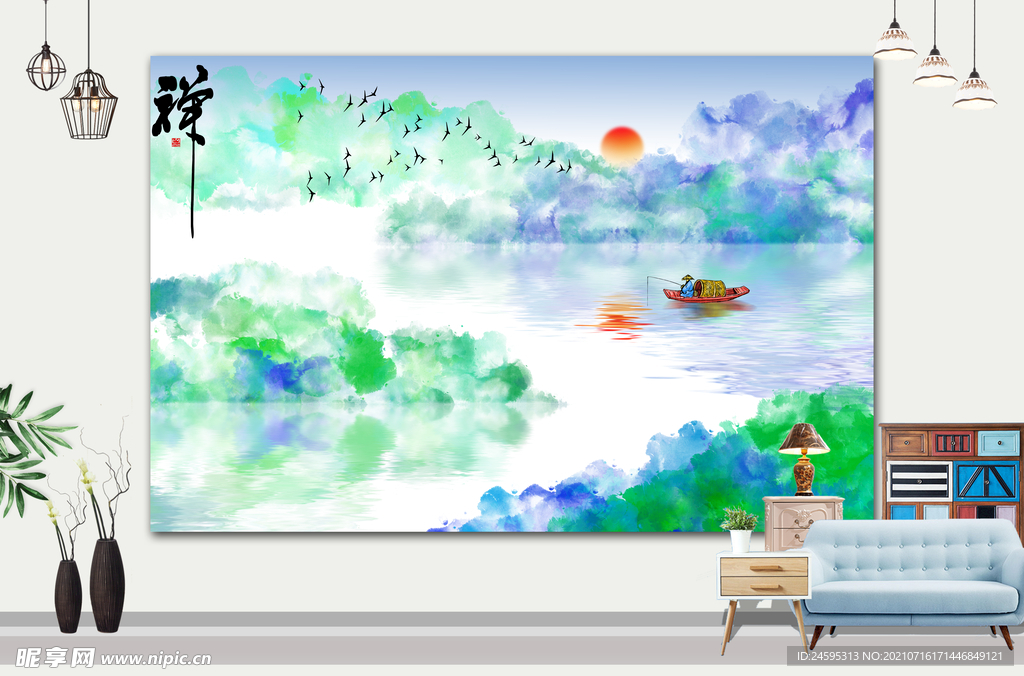 山水画