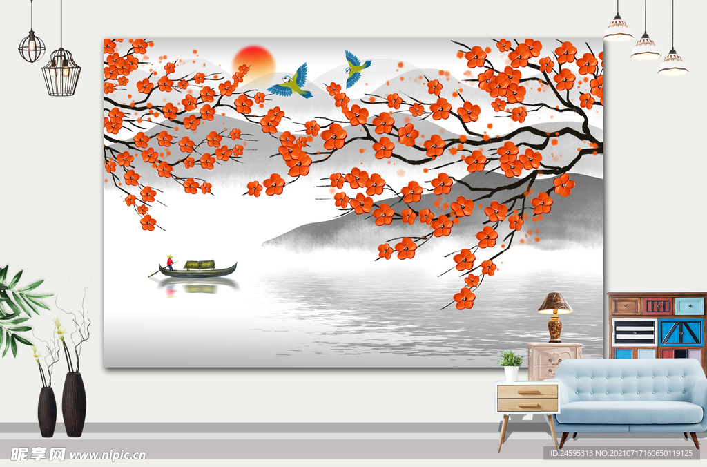 山水画 