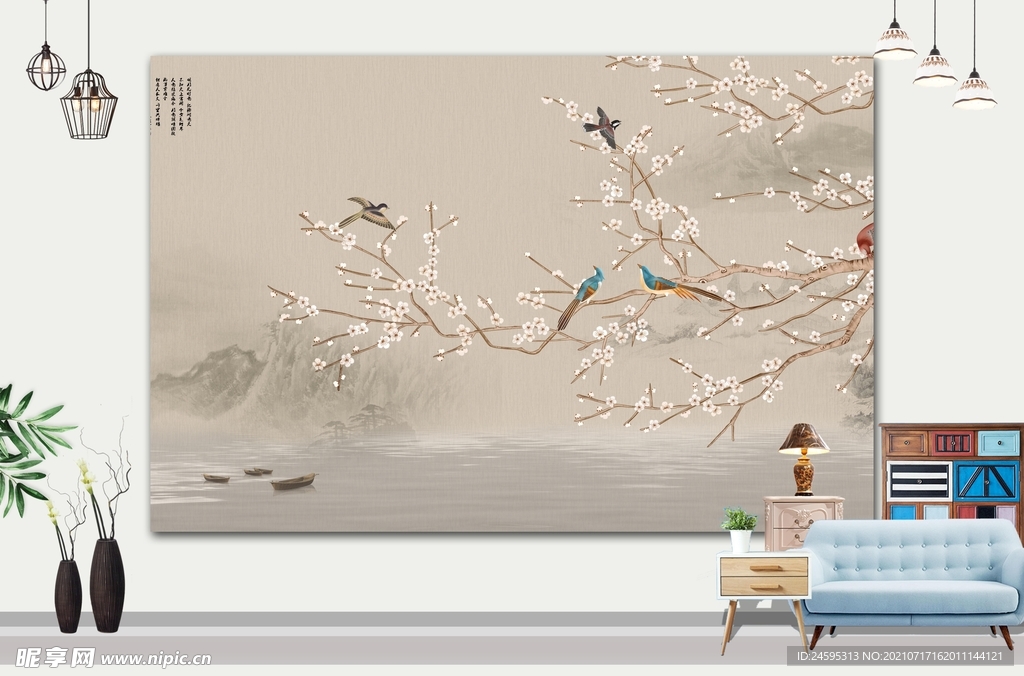 山水画 