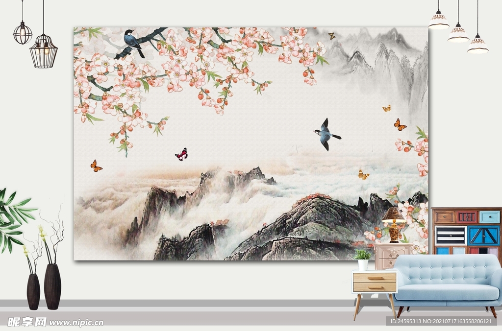 山水画 