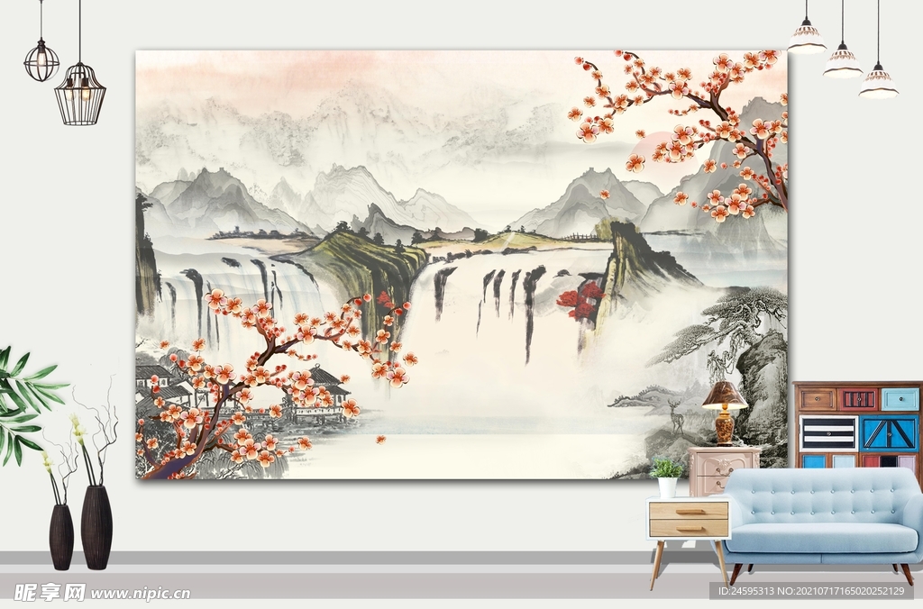 山水画 