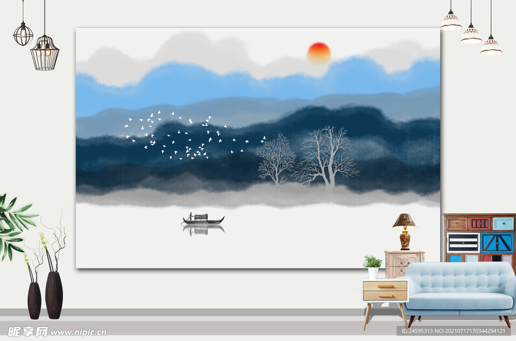 山水画
