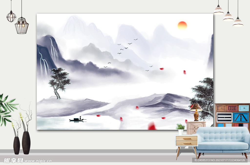山水画 