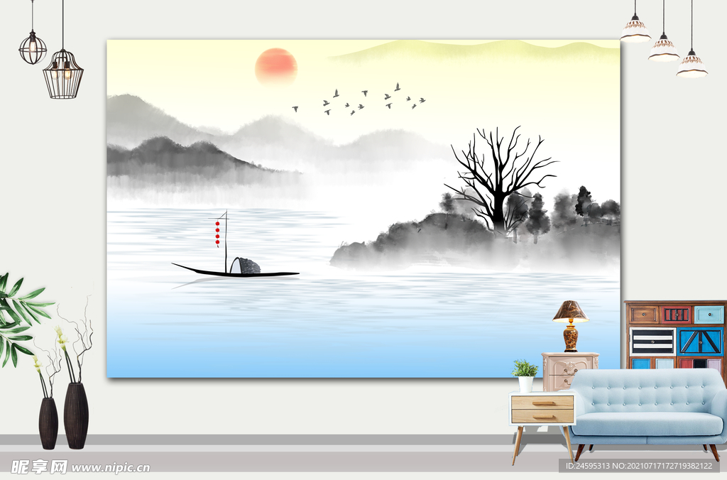 山水画 