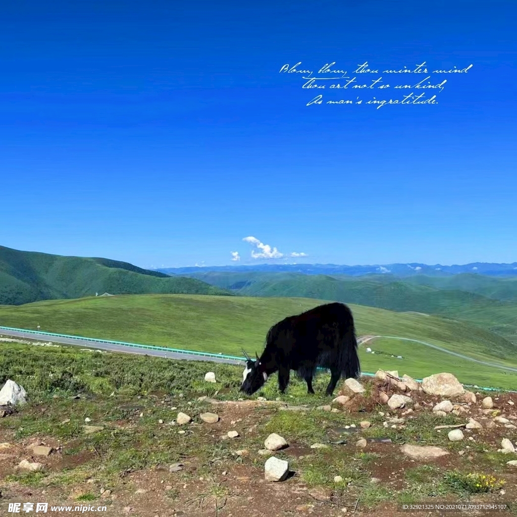 折多山风景图