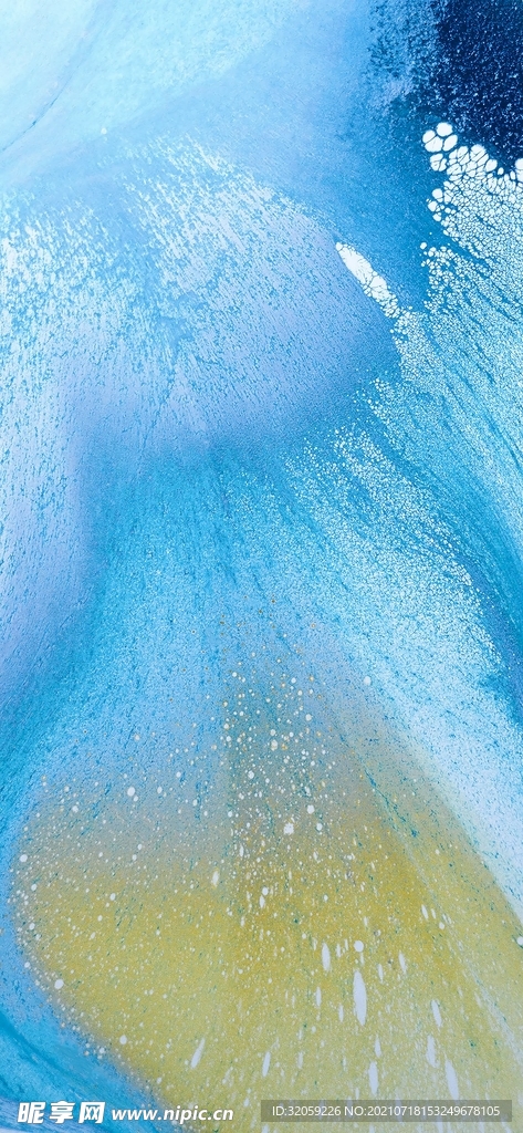 蓝色质感纹理背景