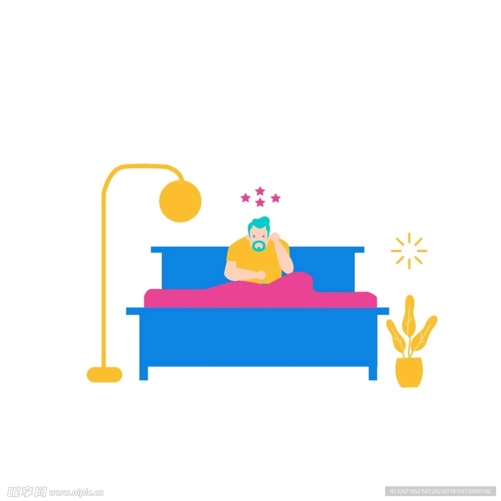 睡眠不足