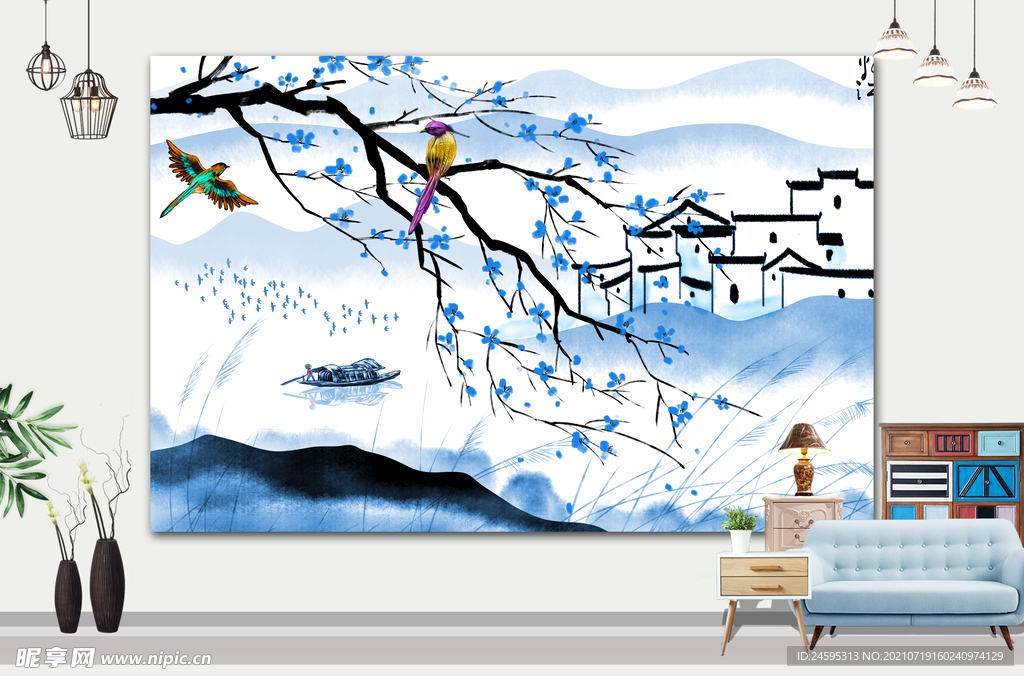 山水画 