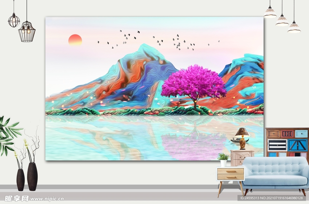 山水画 