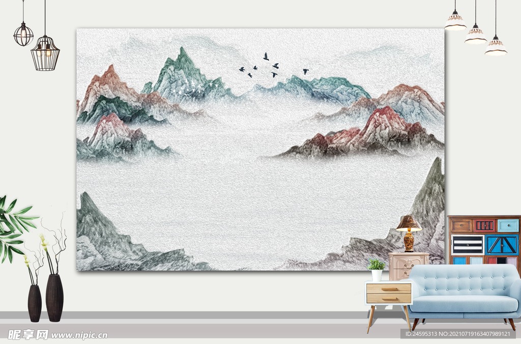 山水画 