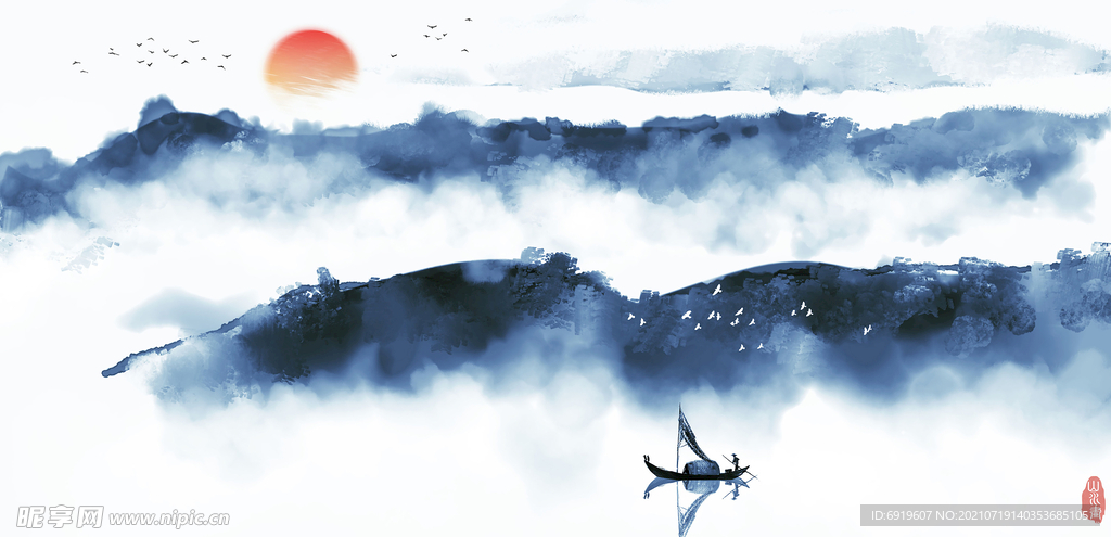 山水画