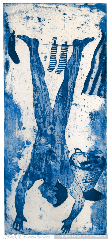 版画男人