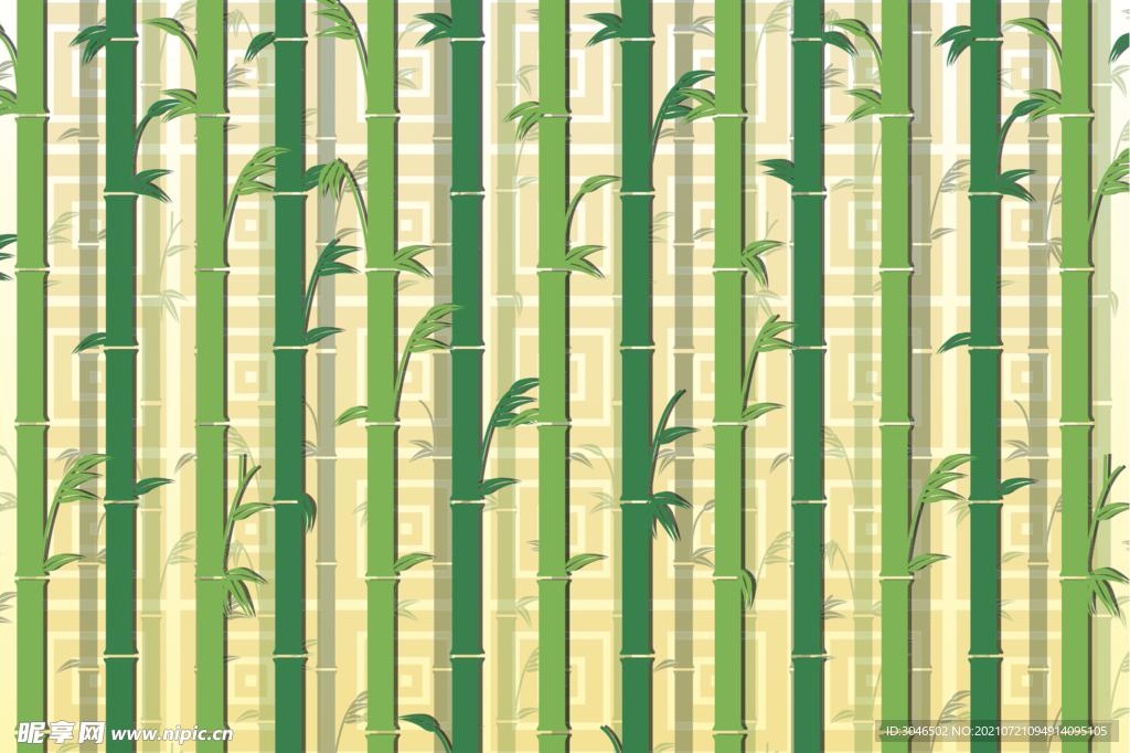 矢量竹子壁纸