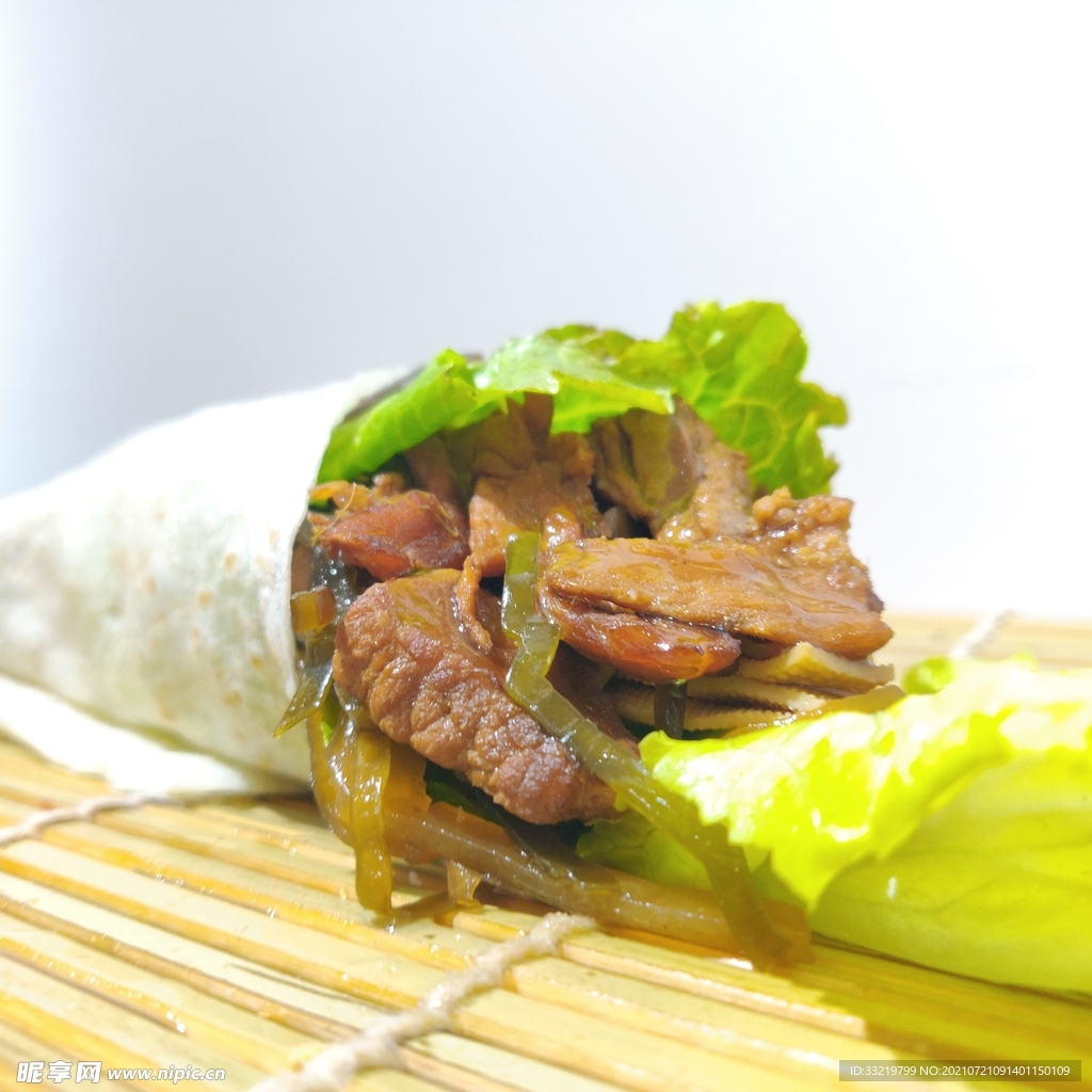 卤肉烙馍