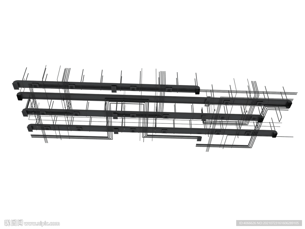 通风管道3d模型