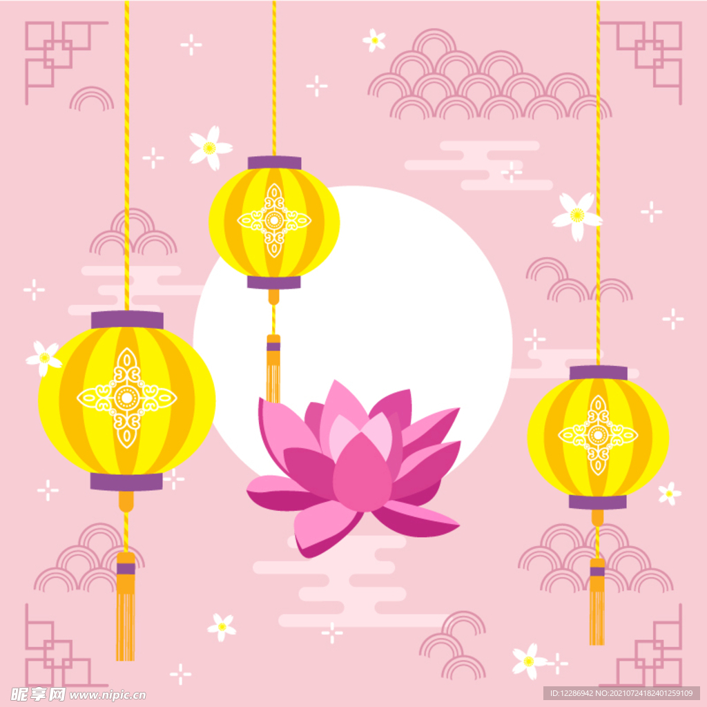 中秋节插画