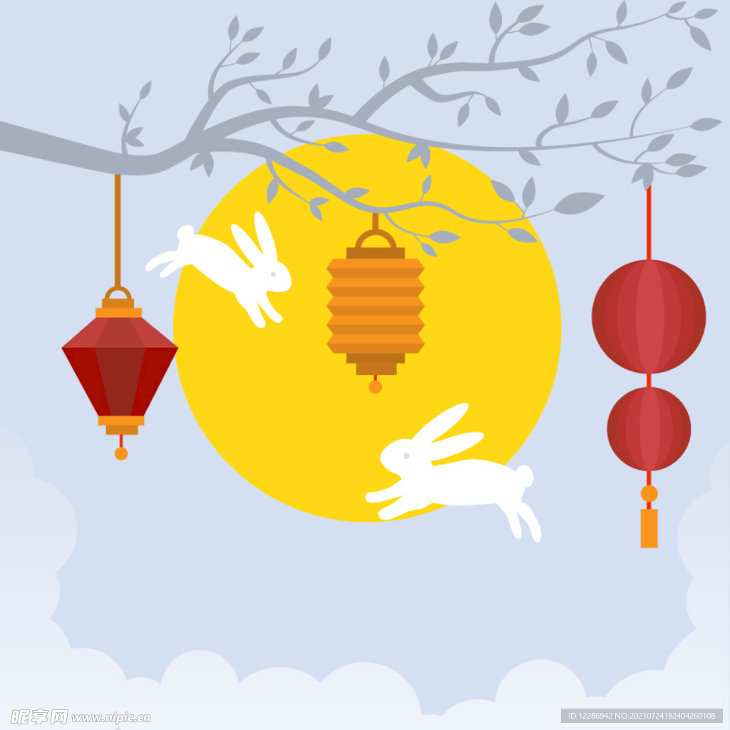 中秋节插画
