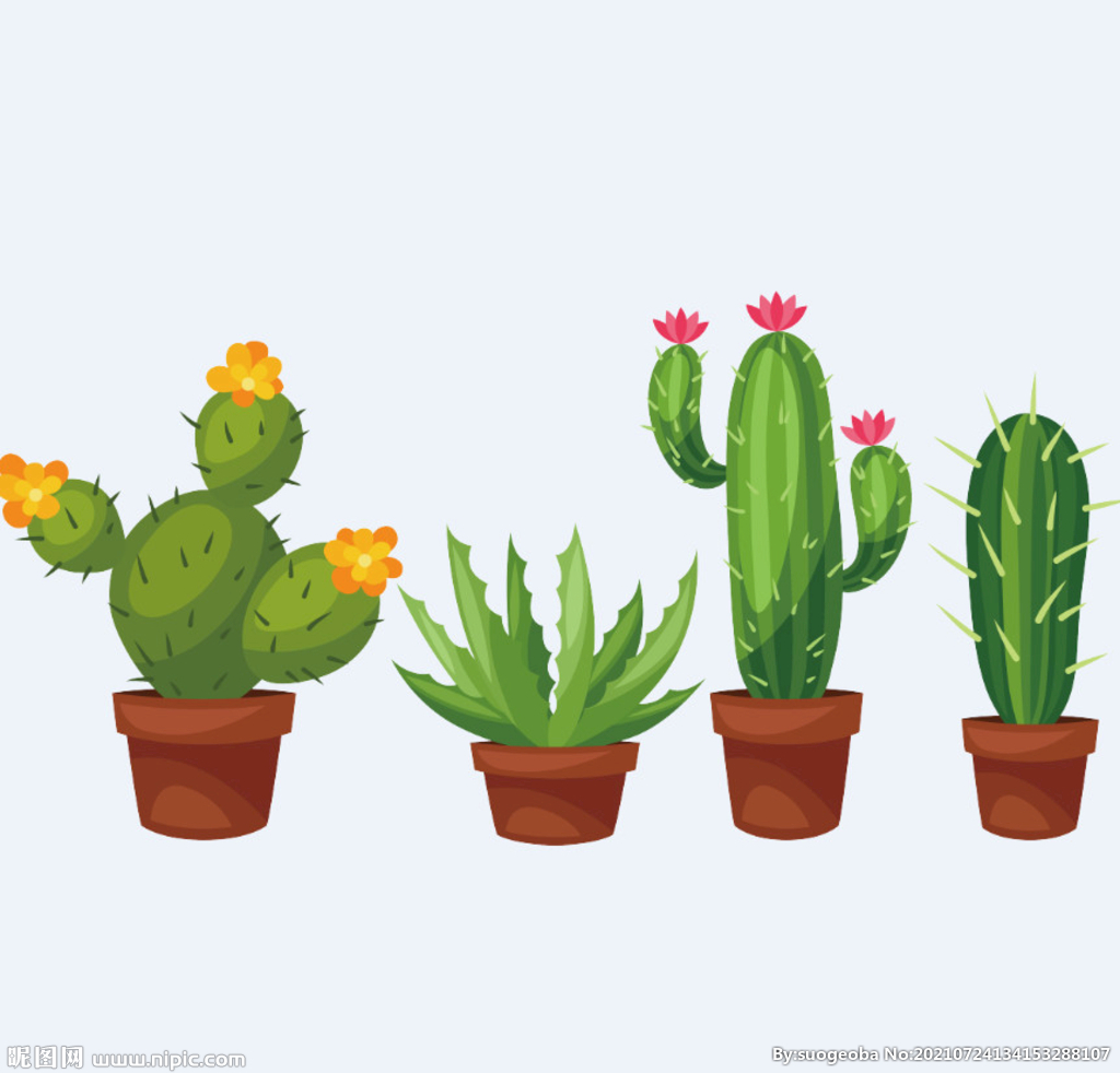 png格式植物花卉手绘素材