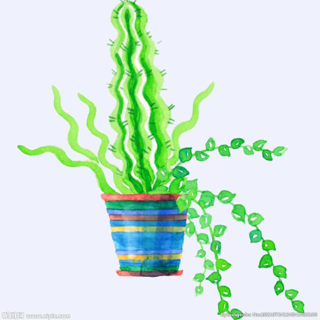 png格式植物花卉手绘素材