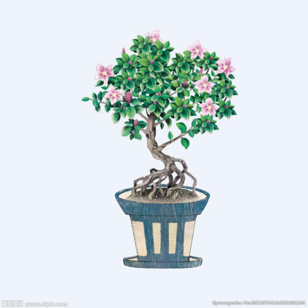 png格式植物花卉手绘素材