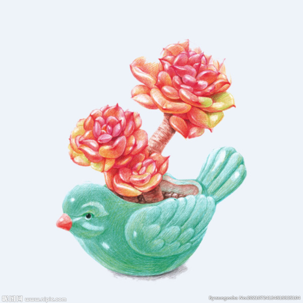 png格式植物花卉手绘素材