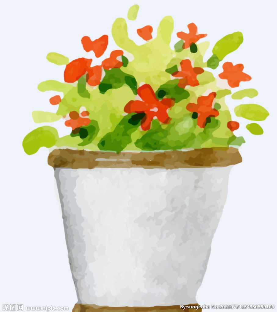 png格式植物花卉手绘素材