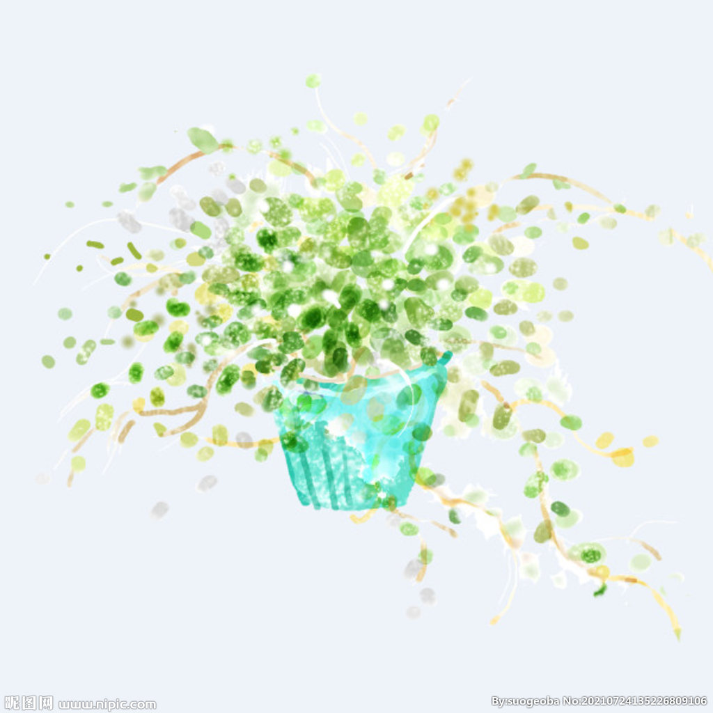 png格式植物花卉手绘素材