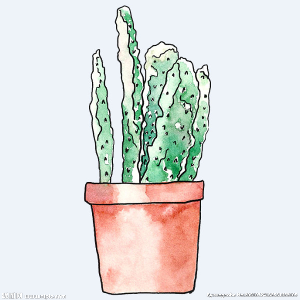 png格式植物花卉手绘素材