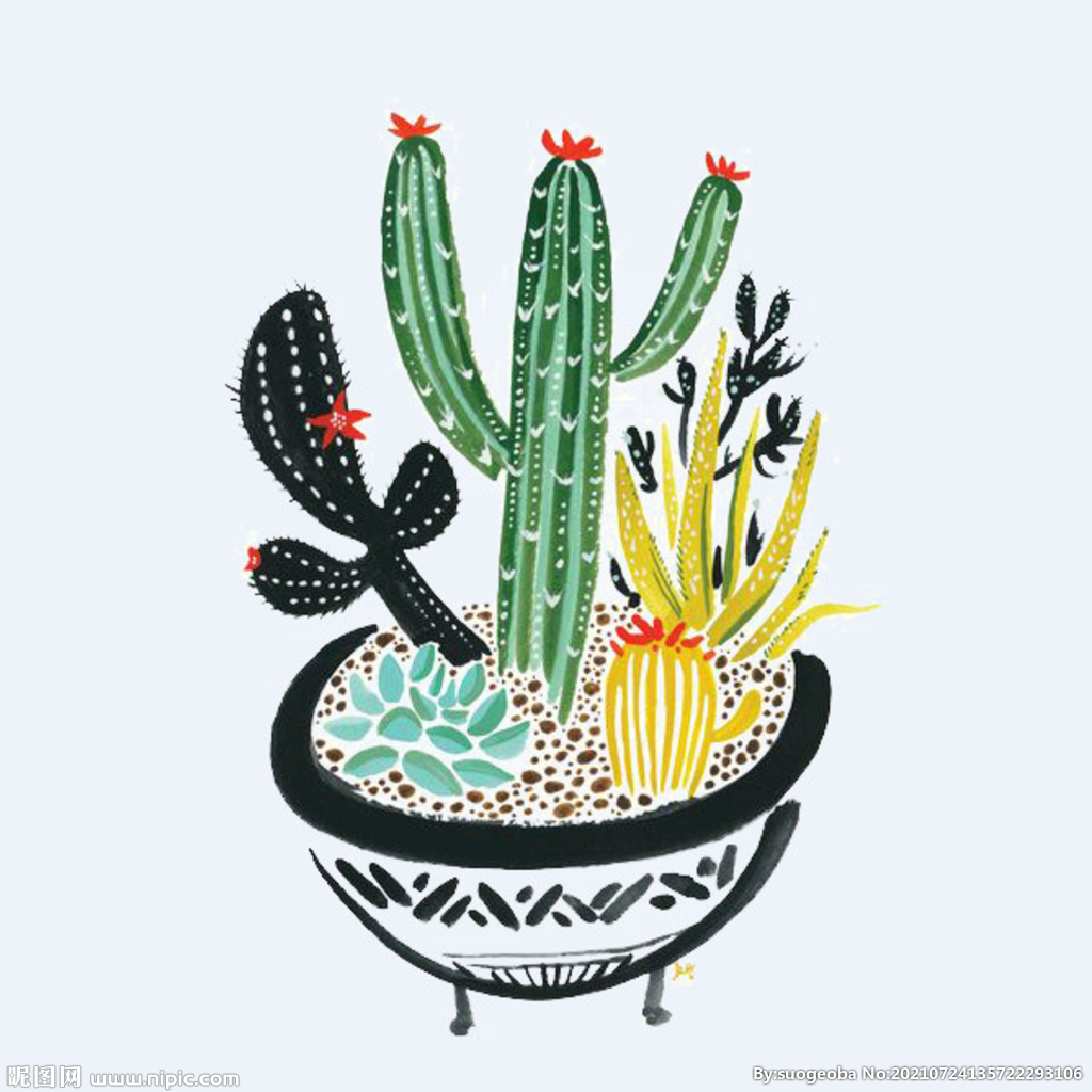 png格式植物花卉手绘素材