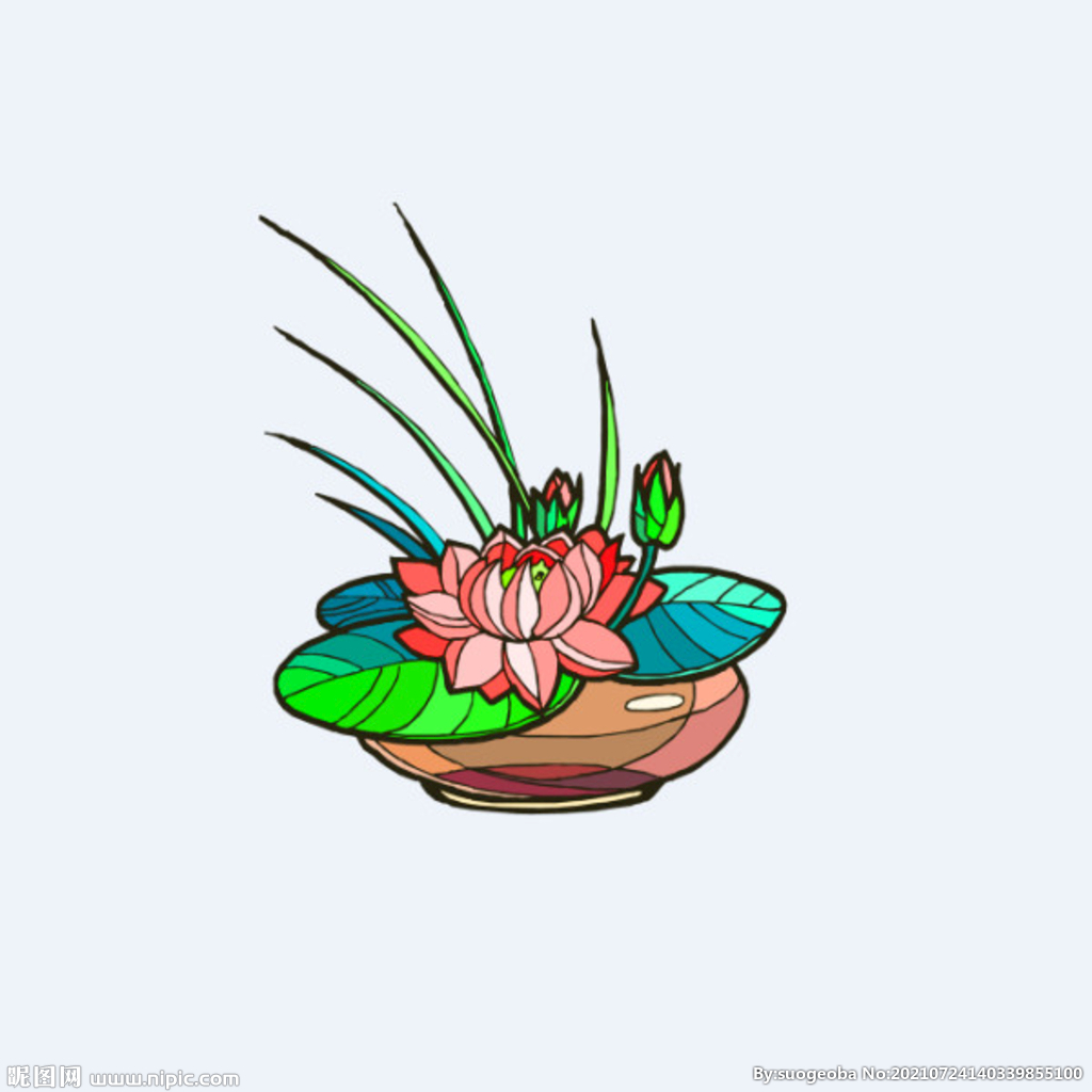 png格式植物花卉手绘素材