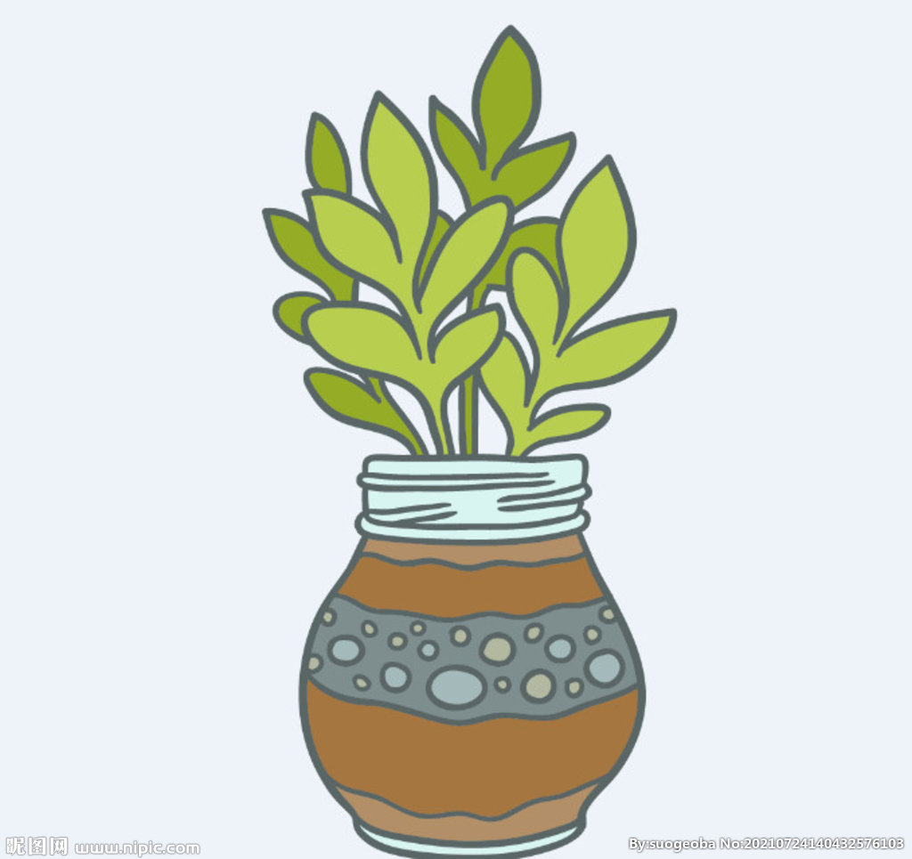 png格式植物花卉手绘素材