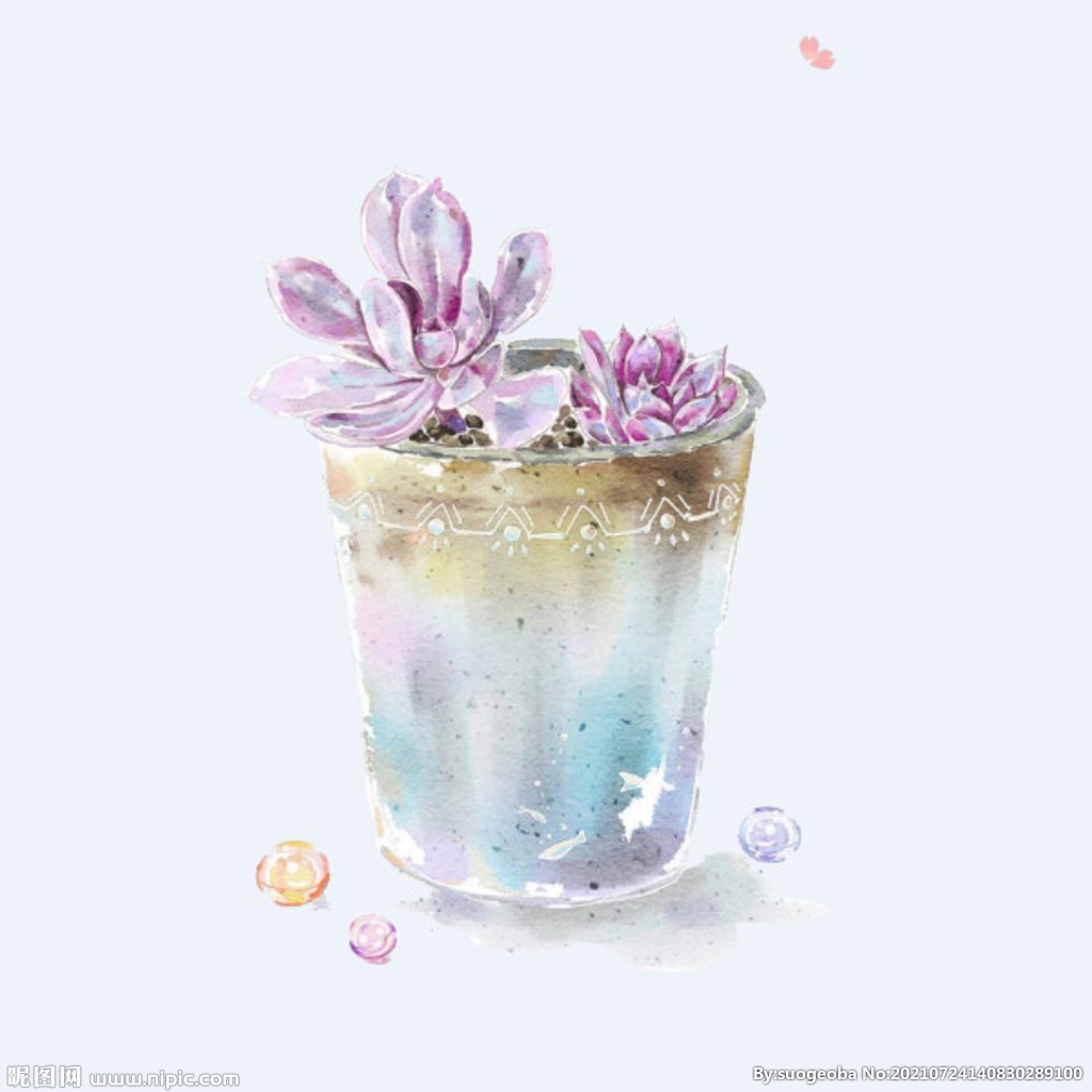 png格式植物花卉手绘素材