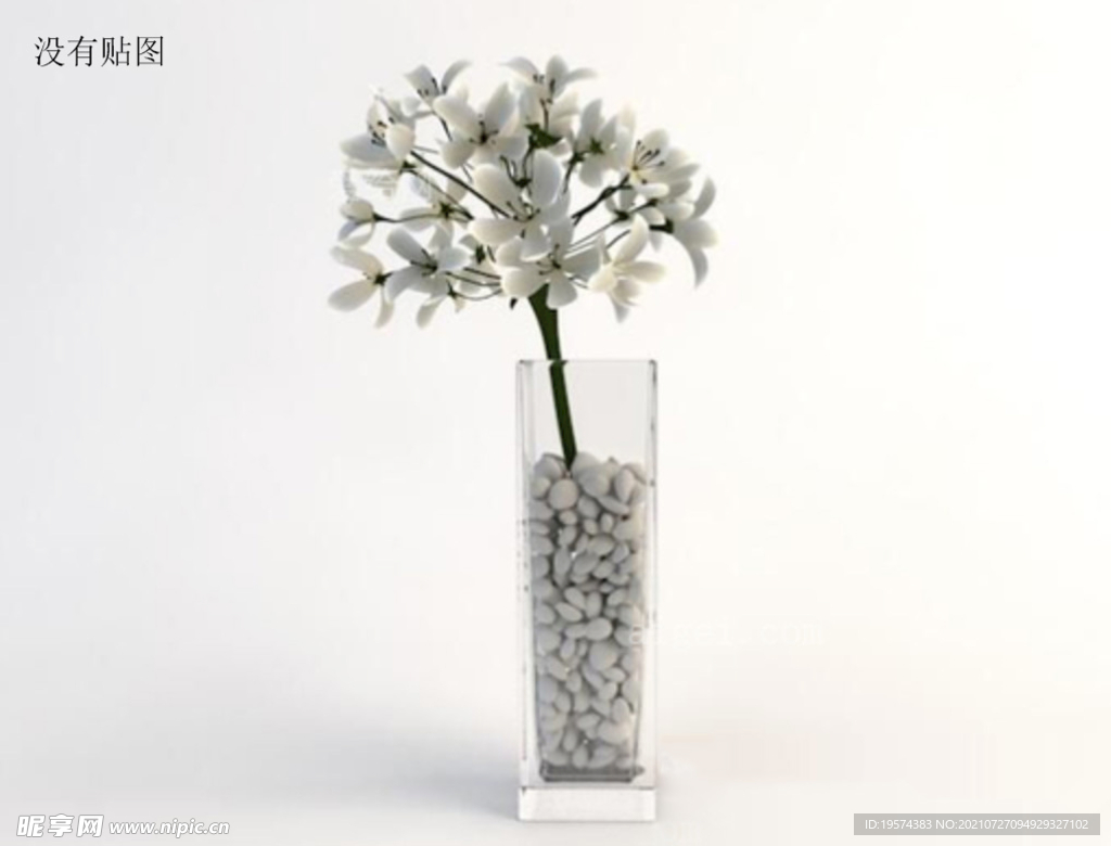 C4D模型大丽花