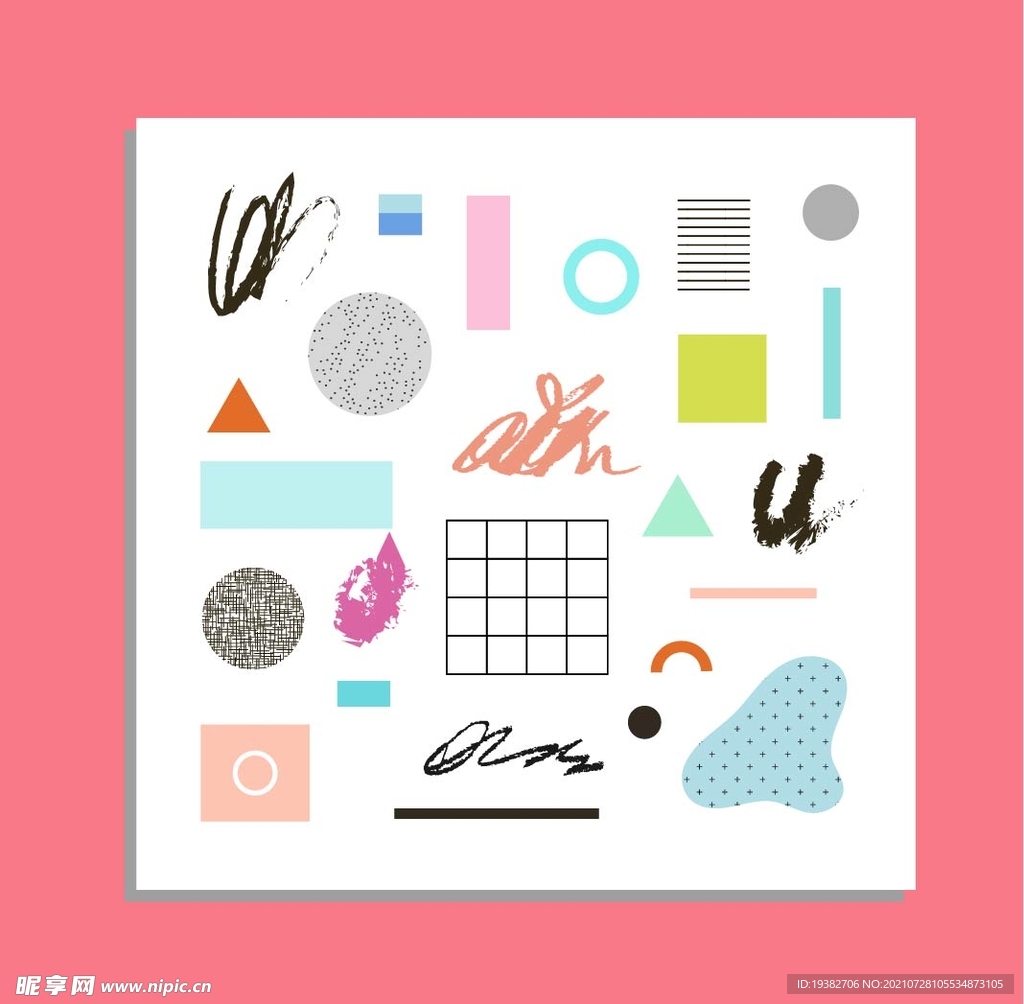 创意几何海报