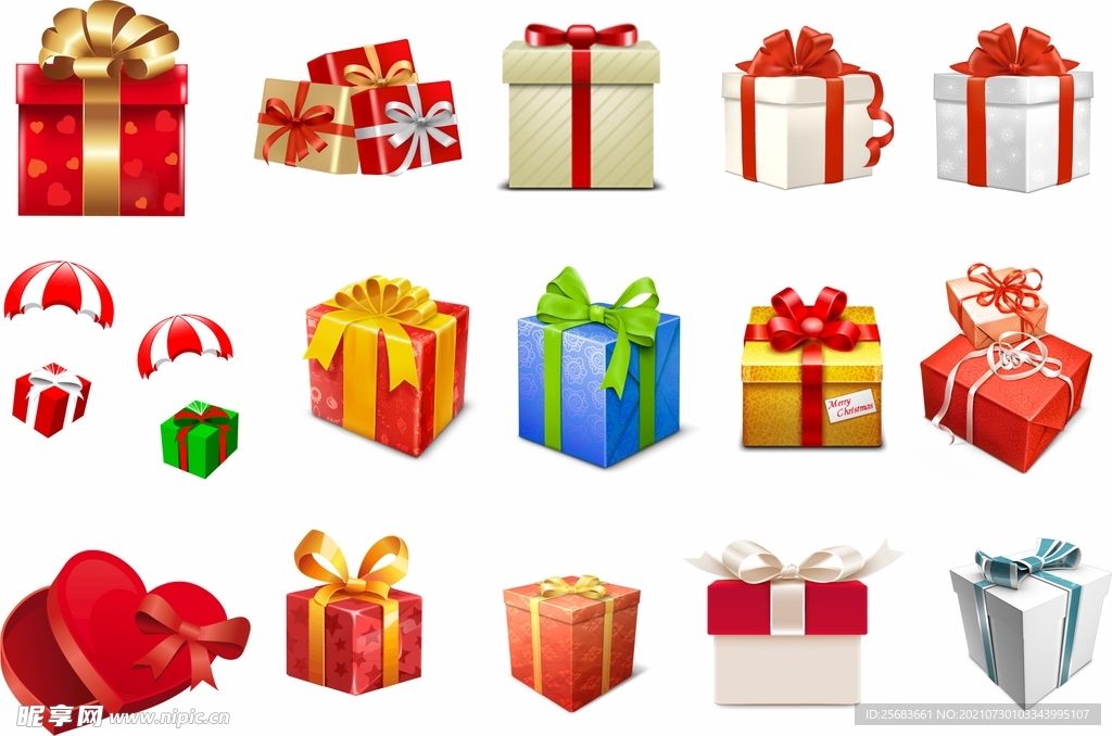 礼物盒 卡通礼物素材