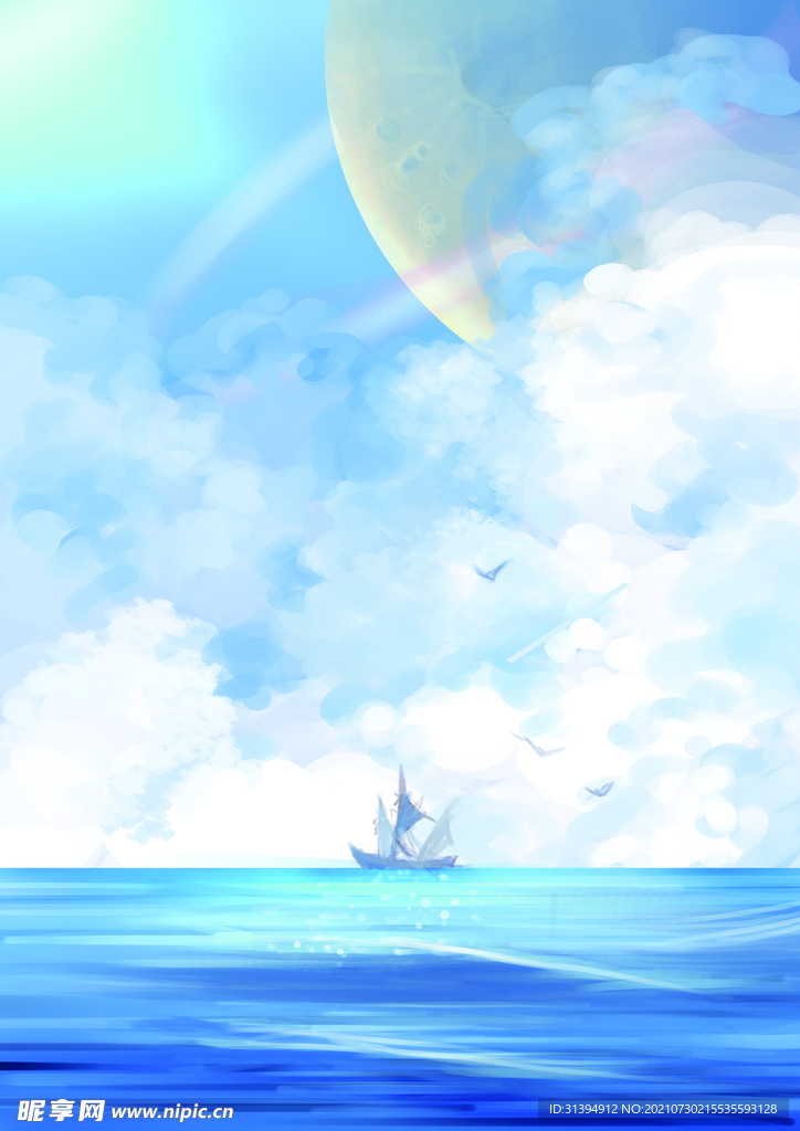 海边