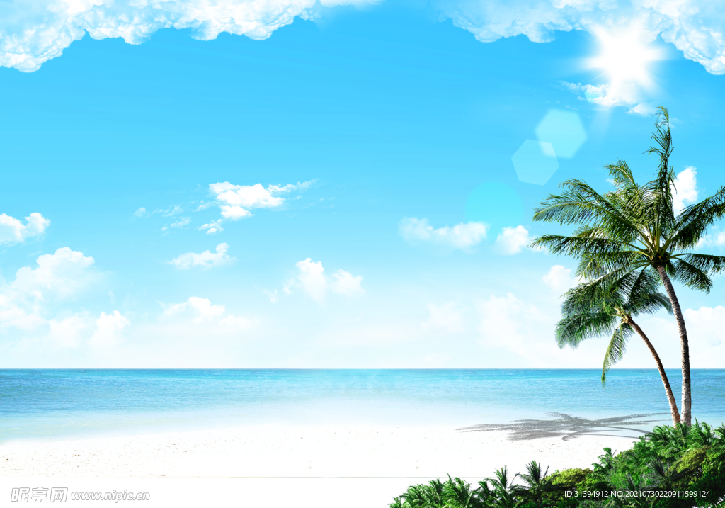 海边