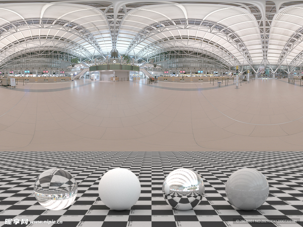 C4D室内环境HDR贴图