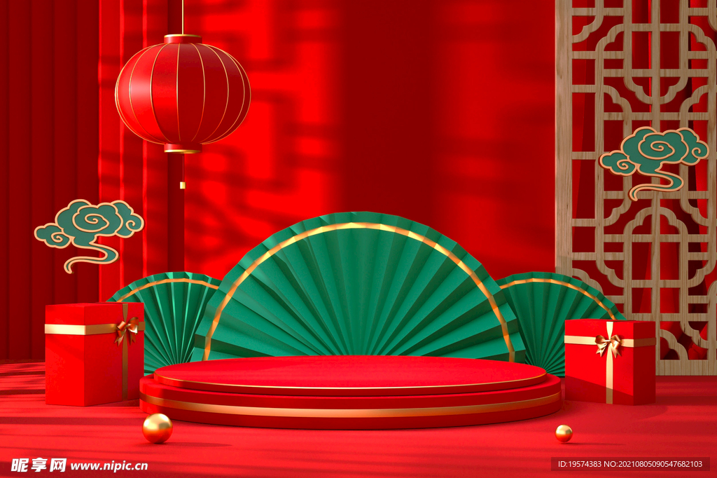 c4d模型格式psd格式中国风
